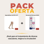 Oferta / Tratamiento de úlceras (kit) Sigvaris Specialities ULCER X CCL4 (2 Kits) + Leche Novamed Skincare MILK (1 Unidad) (100 ml)